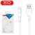 Дата кабель USB 2.0 AM to Micro 5P 1.0m 3A white XO (NB112-M-WH)