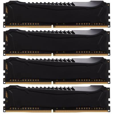 Модуль памяти для компьютера DDR4 32GB (4x8GB) 2400 MHz Savage Blak Kingston (HX424C12SB2K4/32)