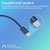 Дата кабель USB-C to Lightning ecoline-ci120.navy Promate (ecoline-ci120.navy)