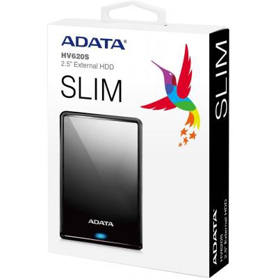 Зовнішній жорсткий диск 2.5' 2TB ADATA (AHV620S-2TU31-CBK)