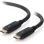 Дата кабель USB-C to USB-C 0.5m Thunderbolt 3 40Gbps C2G (CG88837)