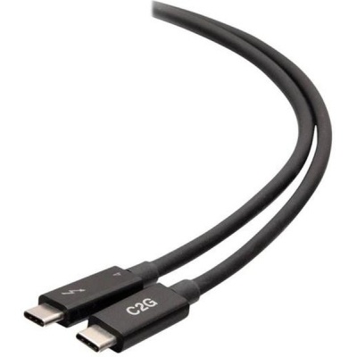 Дата кабель USB-C to USB-C 0.5m Thunderbolt 4 40Gbps C2G (C2G28885)