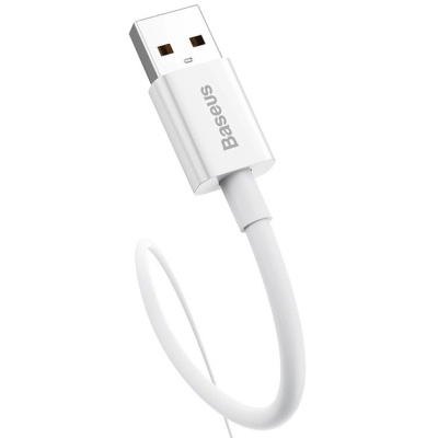 Дата кабель USB 2.0 AM to USB-C 1.0m Superior Fast Charging 100W moon white Baseus (P10320102214-01)