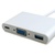 Переходник EXTRADIGITAL USB Type-C to VGA/USB 3.0/Type-C (0.15m) (KBV1690)