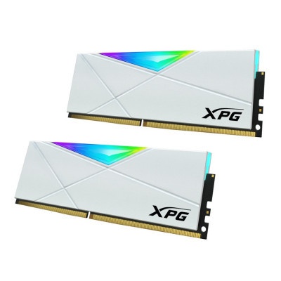 Модуль пам'яті для комп'ютера DDR4 32GB (4x8GB) 3600 MHz XPG Spectrix D50 RGB White ADATA (AX4U36008G18I-QCWH50)