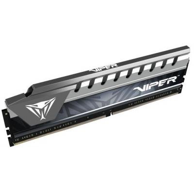 Модуль памяти для компьютера DDR4 32GB (2x16GB) 2666 MHz Viper Elite Black/Gray Patriot (PVE432G266C6KGY)