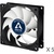 Кулер для корпуса Arctic F8 PWM PST (ACFAN00064A)