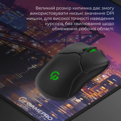 Килимок для мишки GamePro MP275C Speed/Control Black (MP275C)