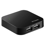 Концентратор D-Link DUB-H4 4xUSB2.0, USB2.0 (DUB-H4)