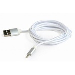 Дата кабель USB 2.0 AM to Lightning 1.8m Cablexpert (CCB-mUSB2B-AMLM-6-S)