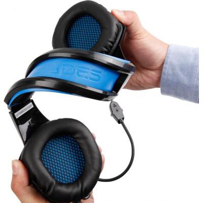 Наушники SADES Bpower Black/Blue (SA739-B-BL)