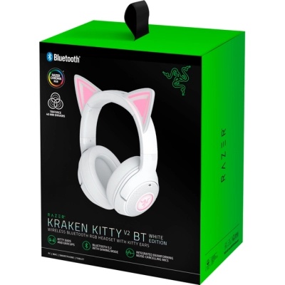 Навушники Razer Kraken Kitty V2 Bluetooth White (RZ04-04860600-R3M1)