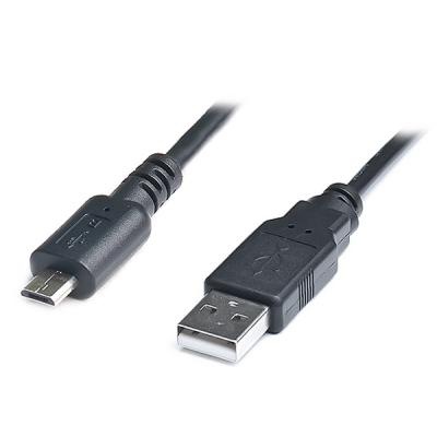 Дата кабель USB 2.0 AM to Micro 5P 1.0m Premium black REAL-EL (EL123500031)