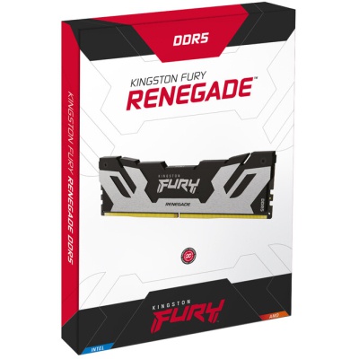 Модуль пам'яті для комп'ютера DDR5 24GB 7200 MHz Renegade Silver XMP Kingston Fury (ex.HyperX) (KF572C38RS-24)