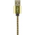 Дата кабель USB 2.0 AM to Lightning Gold Edition Carbon Gold Gelius (45845)