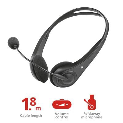 Наушники Trust InSonic Chat 3.5mm (21664)