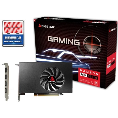 Відеокарта Biostar Radeon RX 550 4Gb 4-HDMI (VA5505RG41)