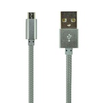Дата кабель LDNIO LS08 MicroUSB Grey 1m (48257)
