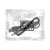 Кабель живлення USB to DC 5.5x2.1mm 5V 1.0m Armorstandart (ARM79303)
