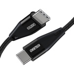 Дата кабель USB-С to USB-С 1.2m 60W USB2.0 Choetech (XCC-1003-BK)