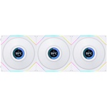 Кулер до корпусу Lian Li Reverse TL LCD 120-3, White (G99.12RTLLCD3W.00)