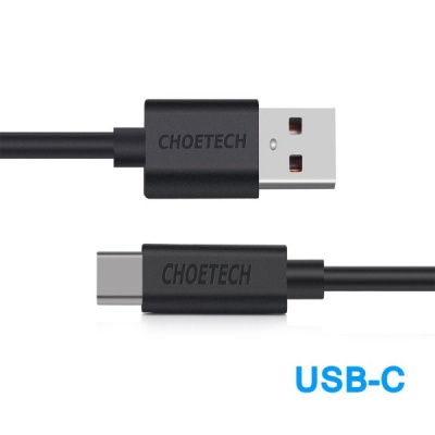 Дата кабель USB 2.0 AM to Type-C 1.0m Choetech (AC0002)