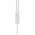 Наушники HF RM-515 White (mic + button call answering) Remax (42265)
