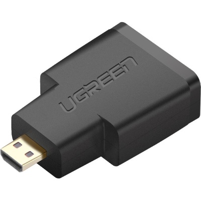 Перехідник Micro HDMI M to HDMI F black UGREEN (20106)