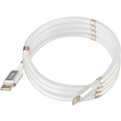 Дата кабель USB Type-C to Lightning KZ-UC001 Super White Krazi (00000079676)