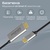 Кабель мультимедійний USB-C to HDMI hdmi-pd100.grey Promate (hdmi-pd100.grey)