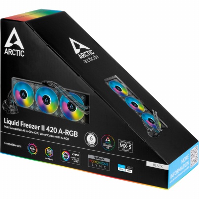 Система рідинного охолодження Arctic Liquid Freezer II 420 A-RGB (ACFRE00109A)