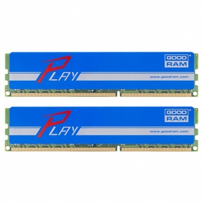 Модуль памяти для компьютера DDR4 16GB (2x8GB) 2400 MHz PLAY Blue GOODRAM (GYB2400D464L15S/16GDC)