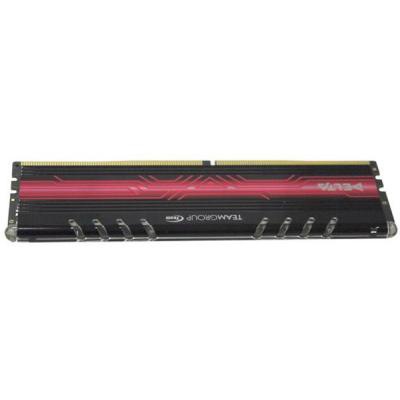 Модуль памяти для компьютера DDR4 32GB (2x16GB) 2400 MHz Delta Red LED Team (TDTRD432G2400HC15BDC01)