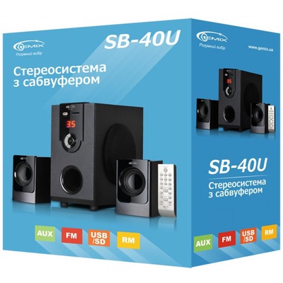 Акустическая система GEMIX SB-40U Black