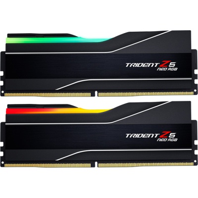 Модуль пам'яті для комп'ютера DDR5 64GB (2x32GB) 6000 MHz Trident Z5 NEO RGB G.Skill (F5-6000J3040G32GX2-TZ5NR)