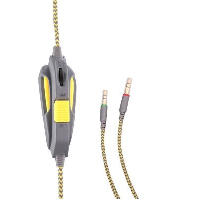 Наушники Sades Gpower Grey/Yellow (SA708-G-Y)