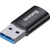 Перехідник USB 3.1 M to USB-C F black Baseus (ZJJQ000101)
