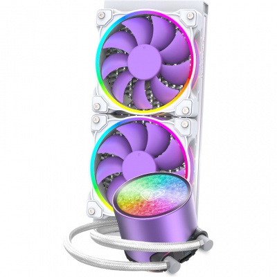 Система рідинного охолодження ID-Cooling Pinkflow 240 Diamond Purple