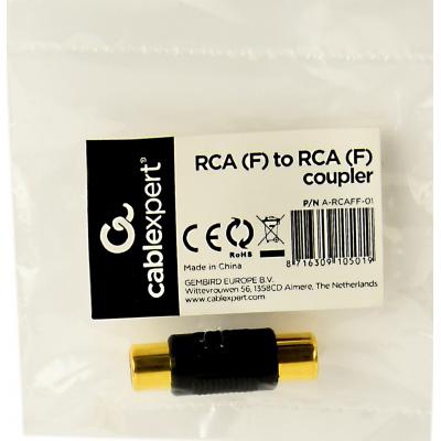 Перехідник RCA F-F Cablexpert (A-RCAFF-01)