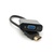 Перехідник HDMI M to VGA F 0.1m 4K/2K black Voltronic (YT-C-HDMI(M)/VGA(F)-B)