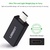 Перехідник OTG USB 3.0 AF to USB-C US173 black UGREEN (20808)