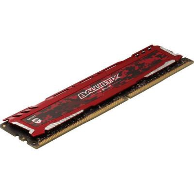 Модуль памяти для компьютера DDR4 16GB (2x8GB) 2400 MHz Ballistix Sport Red MICRON (BLS2K8G4D240FSEK)