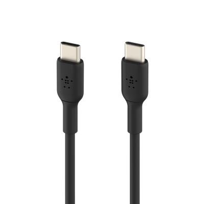 Дата кабель USB-С - USB-С, PVC, 2m, black Belkin (CAB003BT2MBK)