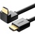Кабель мультимедійний HDMI M to HDMI M 1.0m 90° corner HD103 black UGREEN (10172)