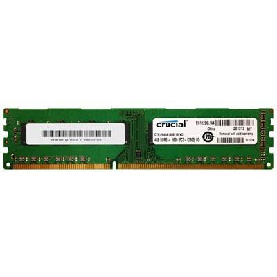 Модуль памяти для компьютера DDR3 4GB 1600 MHz MICRON (CT51264BA160B)