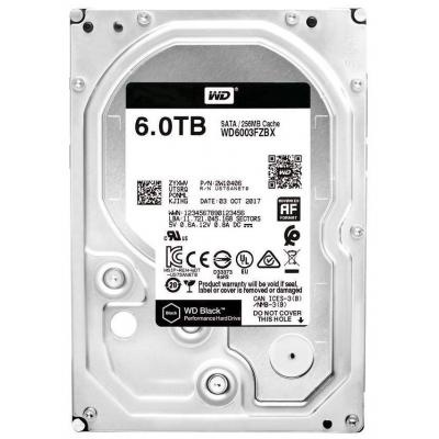 Жесткий диск 3.5' 6TB WD (WD6003FZBX)