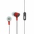 Наушники Optima VM-101 with mic Red (46128)