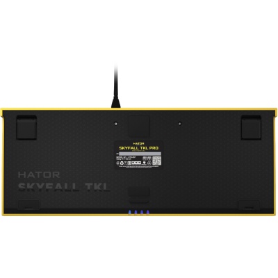Клавиатура Hator Skyfall TKL PRO USB Yellow (HTK-657)