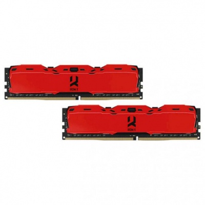 Модуль пам'яті для комп'ютера DDR4 16GB (2x8GB) 3200 MHz IRDM Red Goodram (IR-XR3200D464L16SA/16GDC)