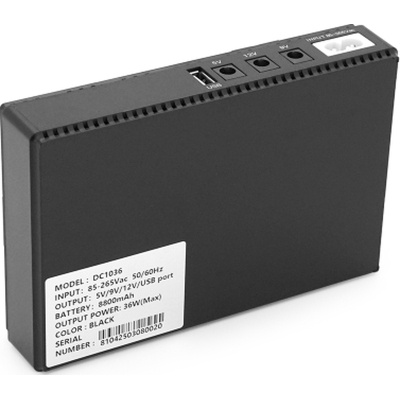 Пристрій безперебійного живлення Green Wave UPS-36W DC1036-8
